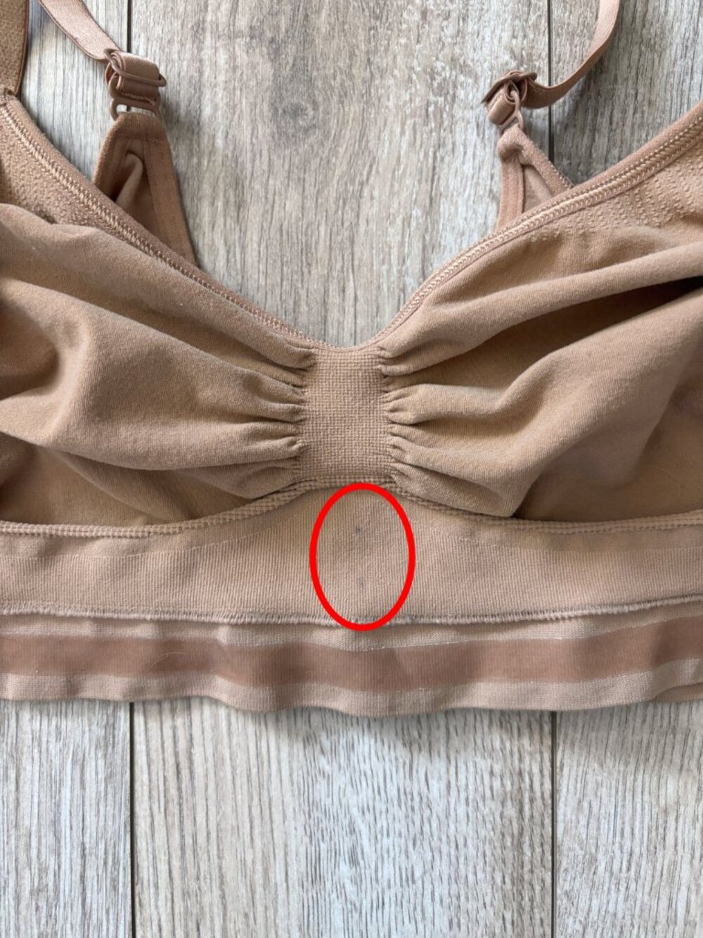 SKIMS Seamless Sculpt Bralette Neutral Tan Womens 2XL/3XL Minimalist Compression - Picture 6 of 8